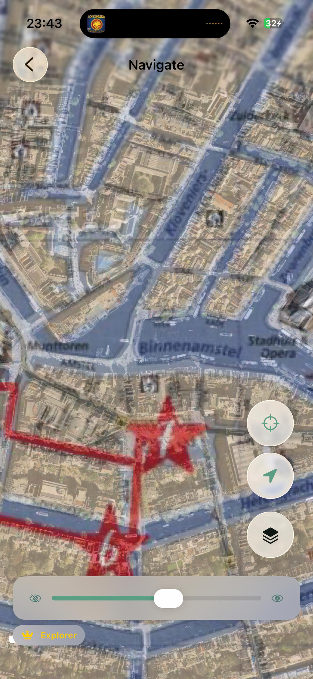 Watch your maps appear in the list, sorted by distance from your current location or name!